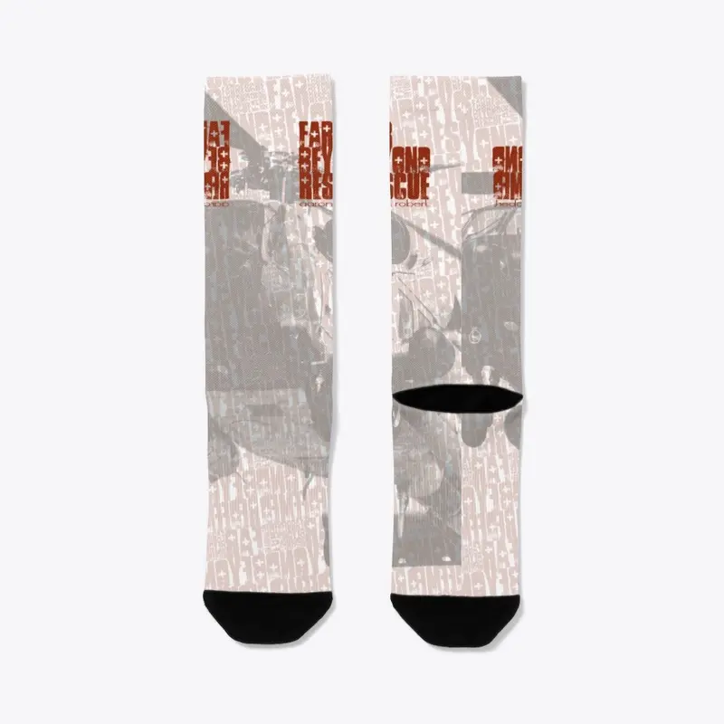 Far Beyond Rescue Crew Socks